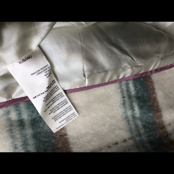 Anthropologie Plaid Wool Coat - Picture 4 of 4